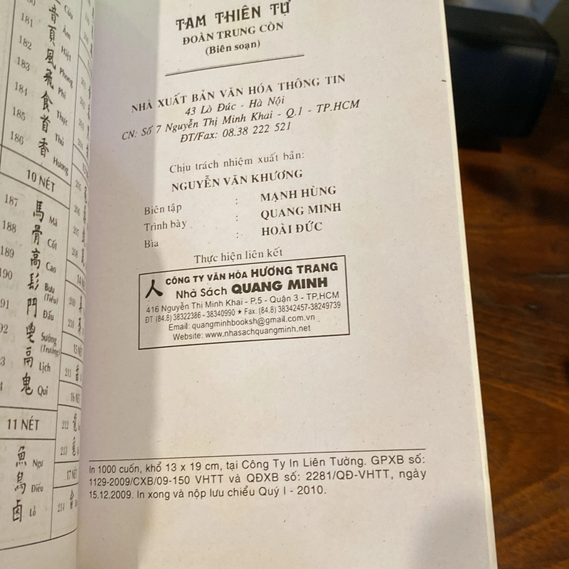 TAM THIÊN TỰ - ĐOÀN TRUNG CÒN (XB 2010) 477945