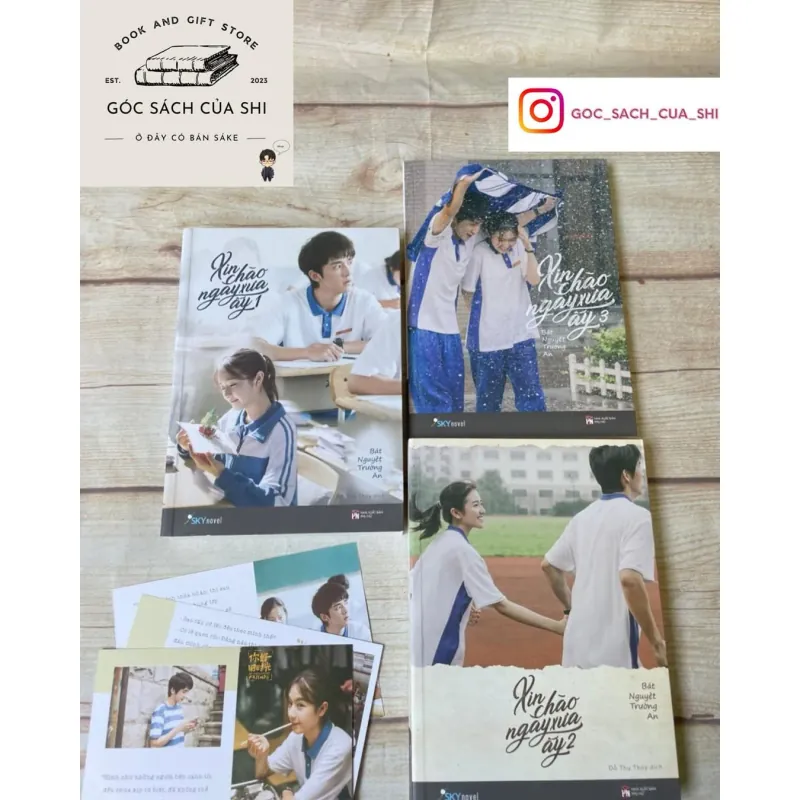 Xin Chào Ngày Xưa Ấy bộ 3 tập - Bát Nguyệt Trường An (Kèm postcard như hình) 738775