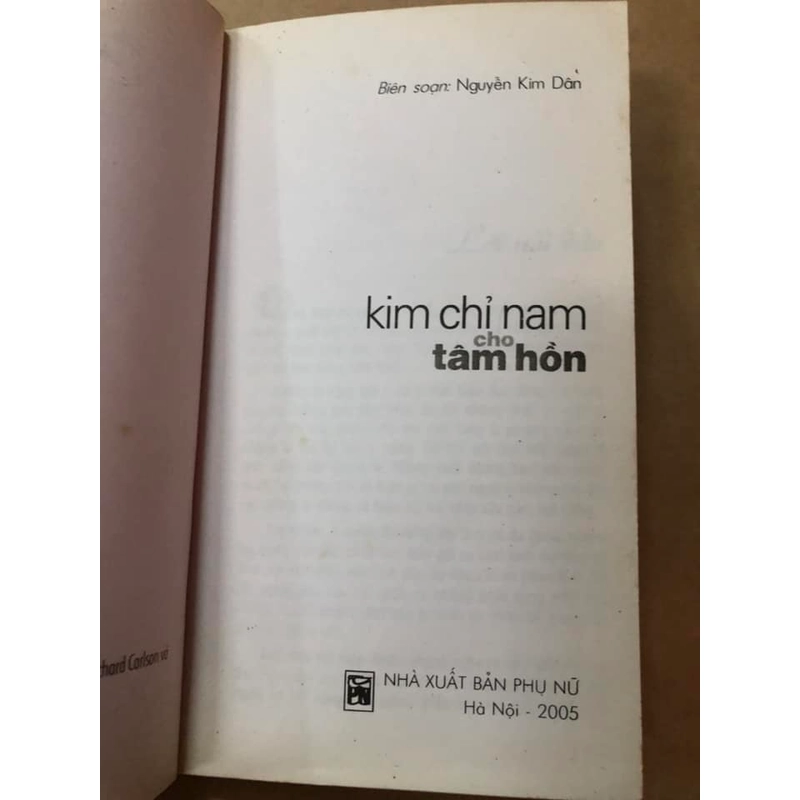 Sách Kim chỉ nam cho tâm hồn còn mới 305455