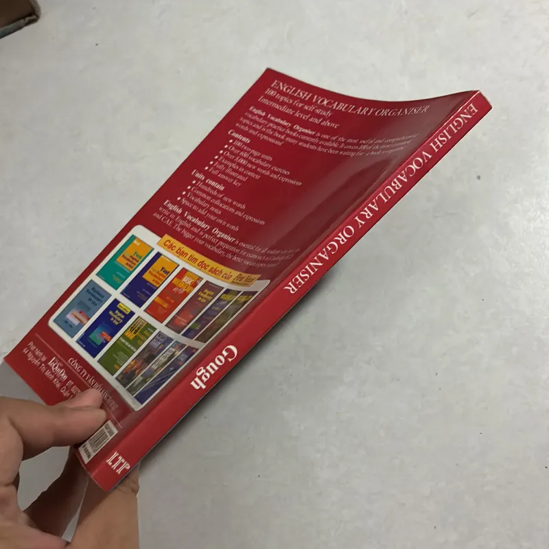 English Vocabulary organiser 720612