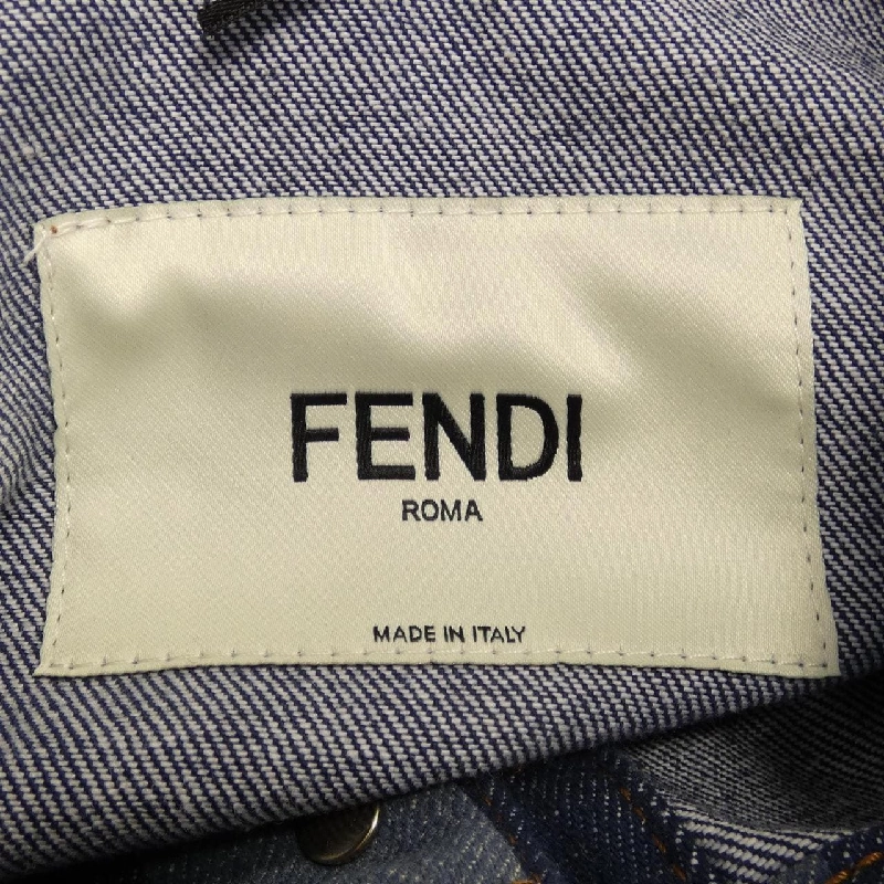 FENDI Áo khoác denim - Hàng hiệu Authentic 897218