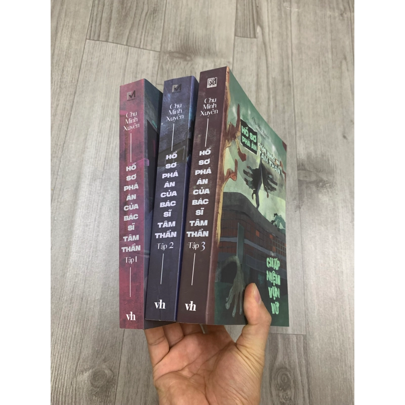 Hồ sơ phá án của bác sĩ tâm thần - Chu Minh Xuyên. Bộ 3 tập. 2b2 552775