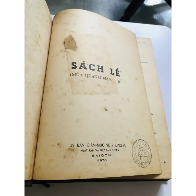 SÁCH LỄ – MÙA QUANH NĂM I & II ✝️ 1970 755199