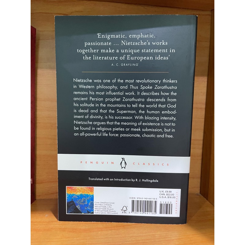 Sách Ngoại Văn- Nietzsche- Thus Spoke Zarathustra 195844