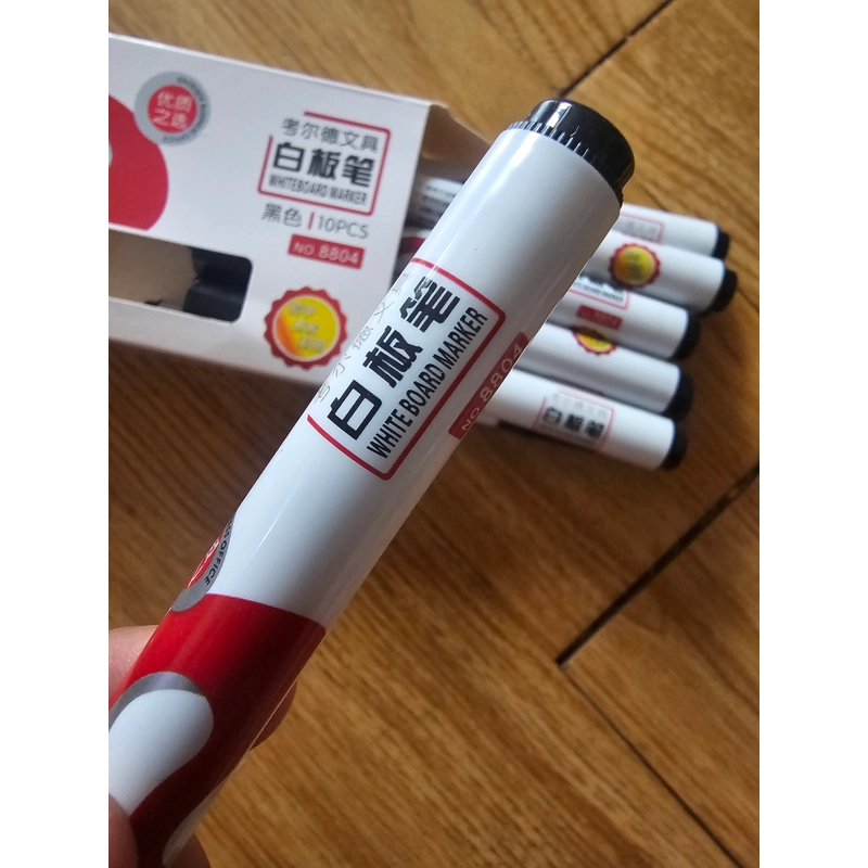 Hộp Bút lông bảng màu đen 10 cây chỉ 50k 479538