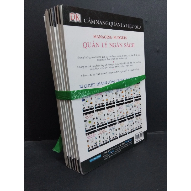 Bộ 9 cuốn cẩm nang quản lý hiệu quả mới 80% ố HCM1001 QUẢN TRỊ 924958