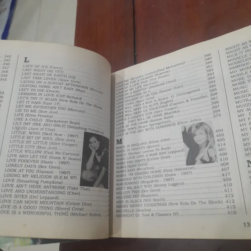 Most Favourite ENGLISH SONG BOOK 1998, volume 3 791155