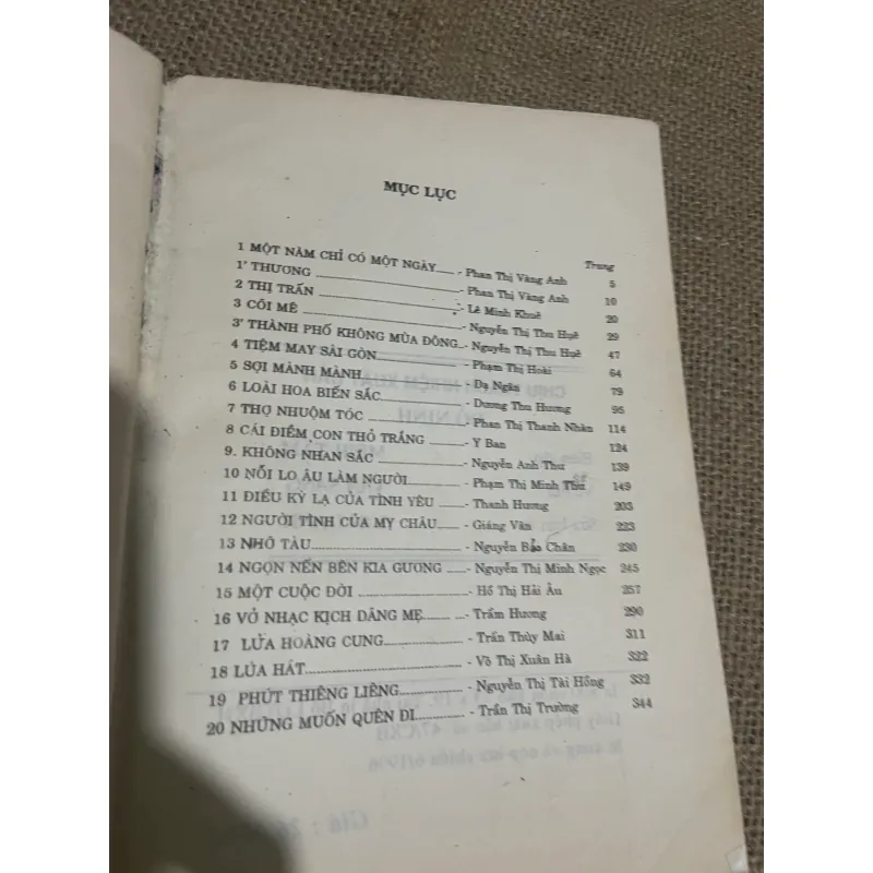 TRUYỆN NGẮN CHỌN LỌC CÁC TÁC GIẢ NỮ : DƯƠNG THU HƯƠNG, PHẠM THỊ HOÀI, DẠ NGÂN 570353