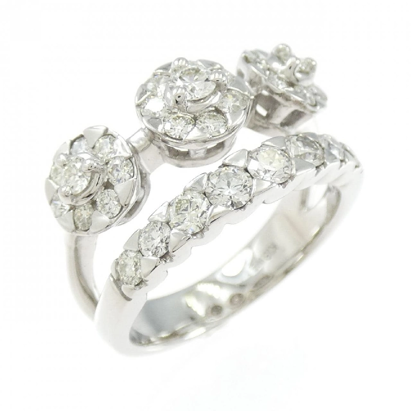 Nhẫn kim cương K18WG 1.03CT 669261