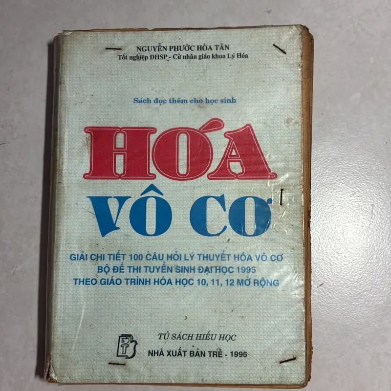 Hoá vô cơ - Nguyễn Phước Hoà Tân 784061