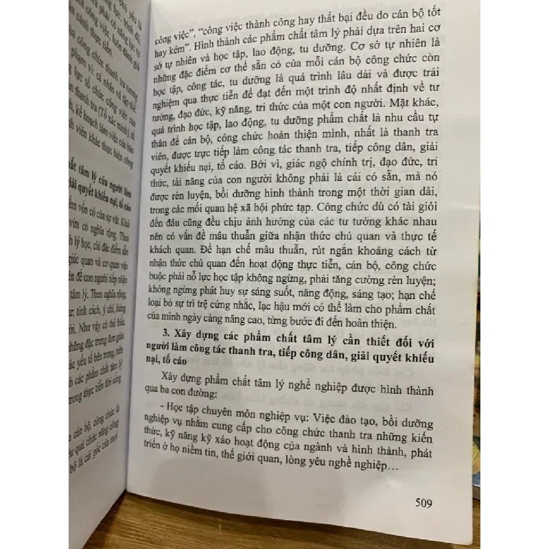 Tài liệu bồi dưỡng nghiệp vụ thanh tra chương trình thanh tra viên -quyển 1 716674