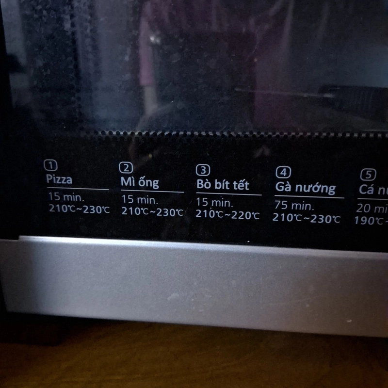 Lò nướng Panasonic mới 90% 536546