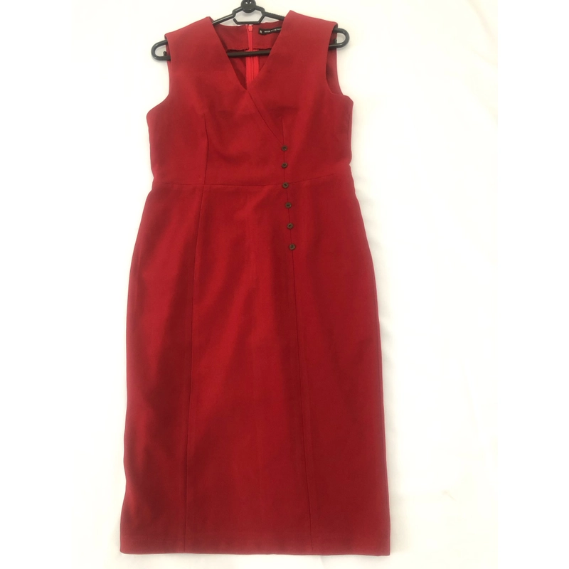 Đầm đỏ dáng bút chì 521367