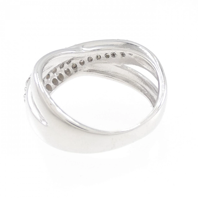 Nhẫn kim cương K18WG 0.46CT 672881