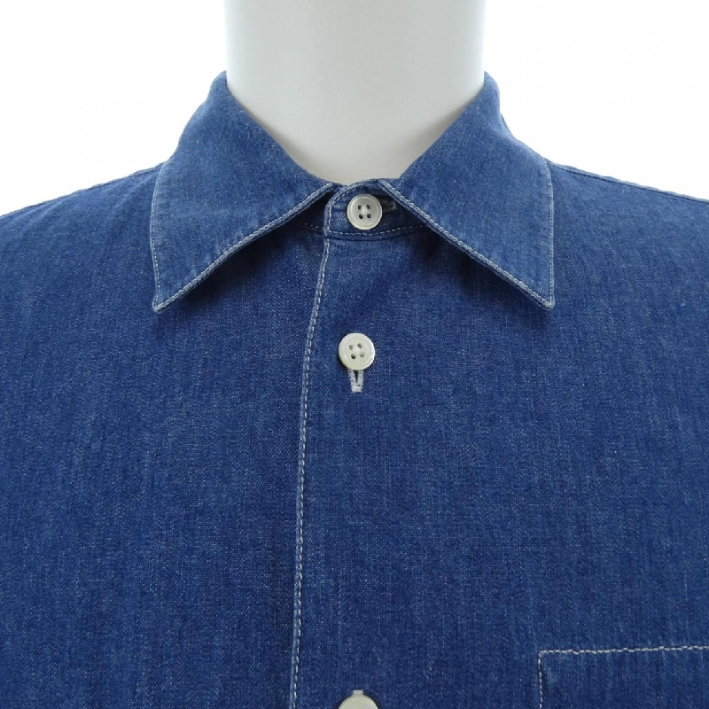 HERMES *41-5620 Áo Sơ Mi Ngắn Tay - Hàng hiệu Chính Hãng 888217