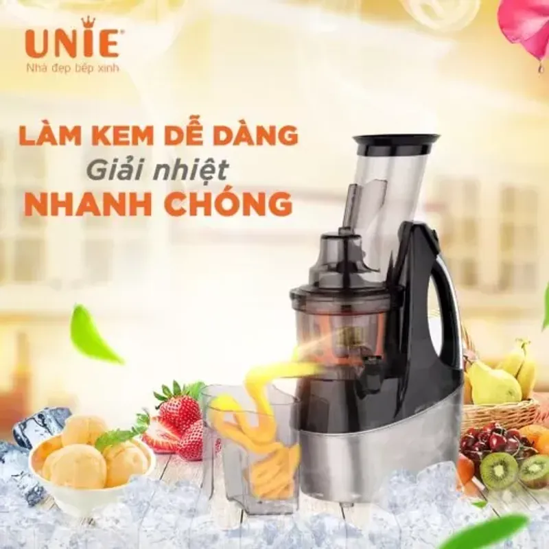 Máy ép chậm UNIE UE-580 công suất 240W, ép kiệt bã 98% 574415
