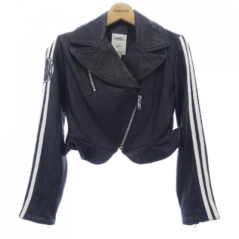 JEREMY SCOTT Áo khoác da 629861