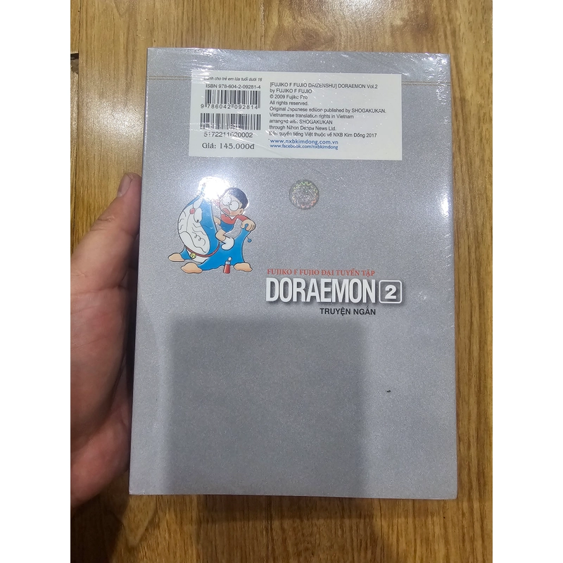 Đại tuyển tập doraemon truyện ngắn tập 2
100k (bìa 145k) 466453