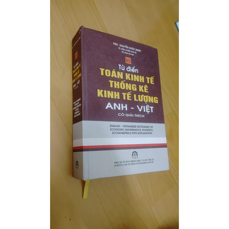 TỪ ĐIỂN TOÁN KINH TẾ THỐNG KÊ - KINH TẾ LƯỢNG  675981