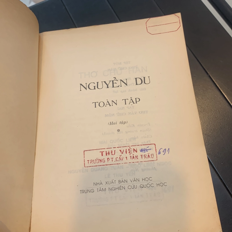 NGUYỄN DU TOÀN TẬP 1&2 277958