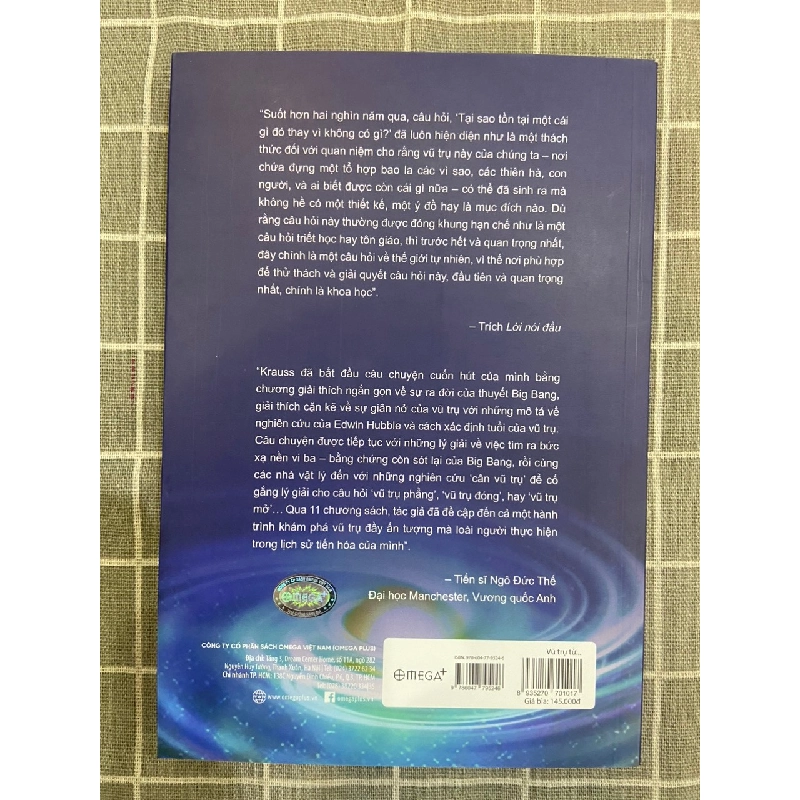 Vũ trụ từ hư không Mới 95% 2021 Lawrence M.Krauss TSTK1705 SÁCH KHOA HỌC ĐỜI SỐNG Oreka-Blogmeo 184954