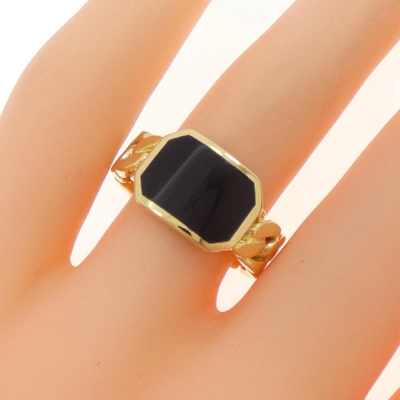 Nhẫn Onyx K18YG - Hàng hiệu Chính hãng 847021