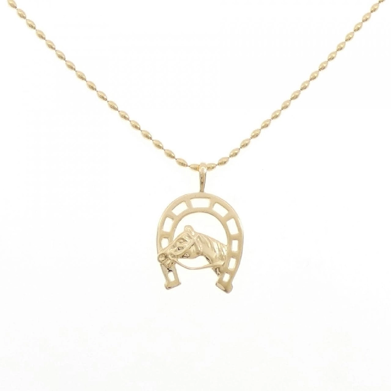 K18YG Dây chuyền hình móng ngựa - Hàng hiệu Authentic 848250