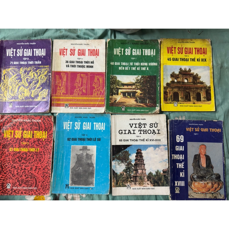 Trọn bộ sách Việt Sử giai thoại- Nguyễn Khắc Thuần, tập 1-8  499905