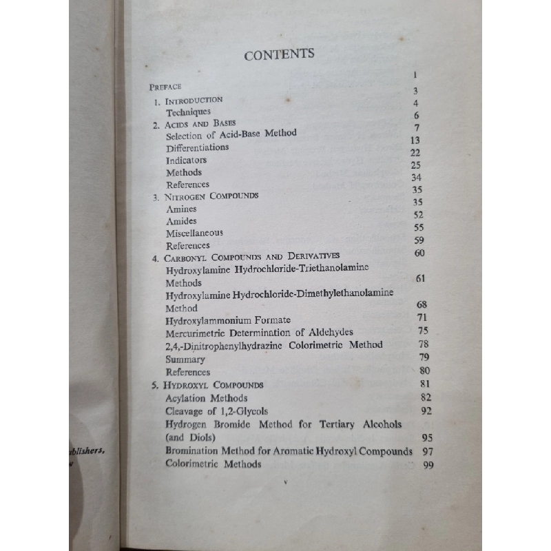 Organic Functional Group Analysis - F. E. Critchfield (volume 8 in International Series of Monographs on Analytical Chemistry) 448804