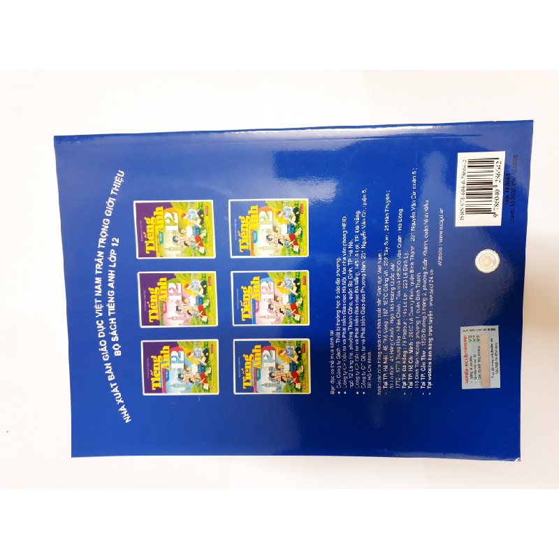 4 QUYỂN TIẾNG ANH LỚP 12 (2SBT+2SHS) MỚI TINH 71357