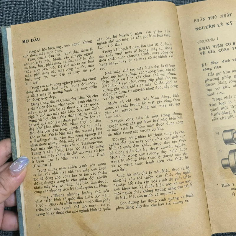 (Bìa cứng, bìa vải) Kỹ Thuật Tiện - P.M.Đênhejnưi, G.M.Chixkin, I.E.Tơkho - Năm 1981 606348