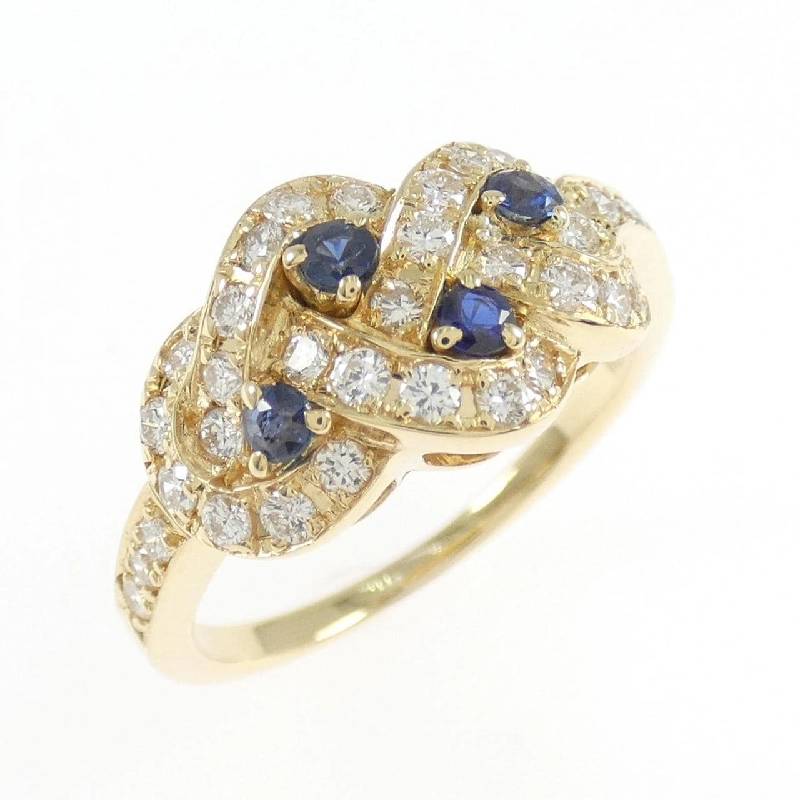 Nhẫn Sapphire 750YG - Hàng hiệu Chính hãng 852710