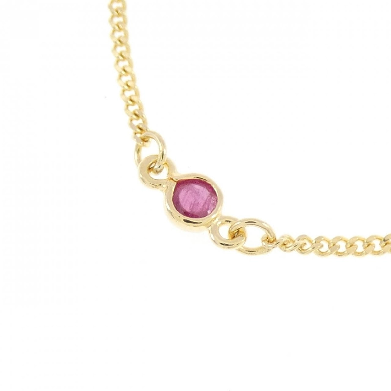 K18YG Nhẫn Ruby - Hàng hiệu Chính hãng 860406