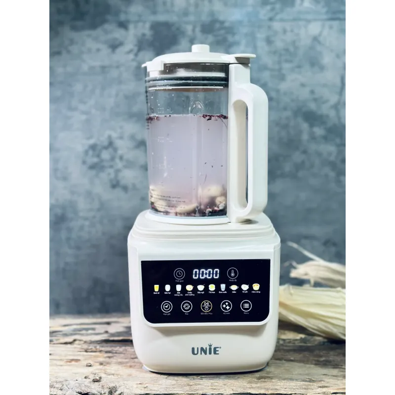Máy làm sữa hạt UNIE UCB15 dung tích 1.5L, giảm ồn 30%, 10 chức năng nấu 797279