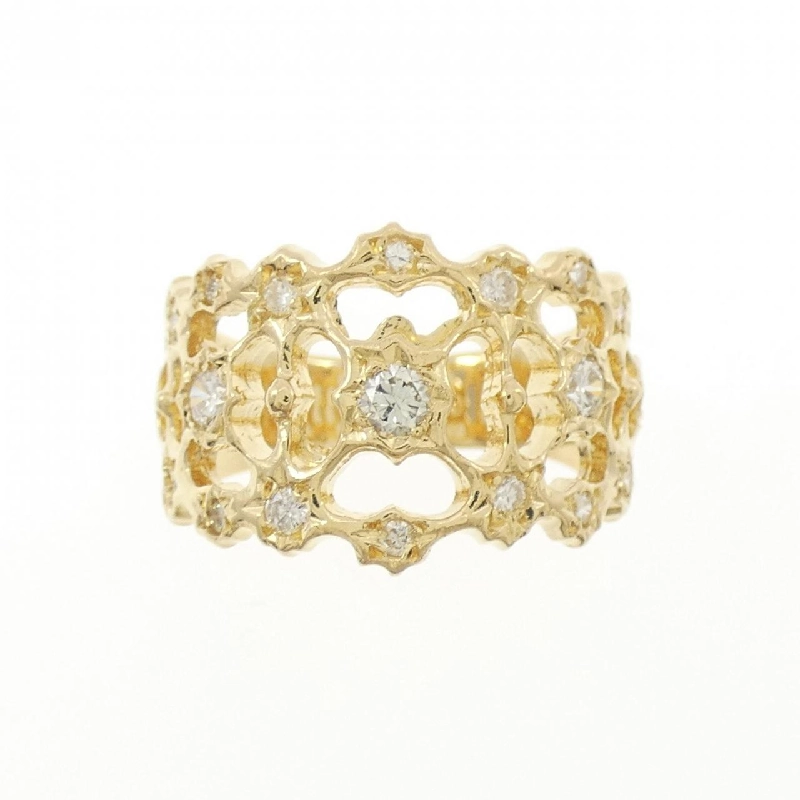 Nhẫn kim cương K18YG 0.38CT - Hàng hiệu Authentic 851906