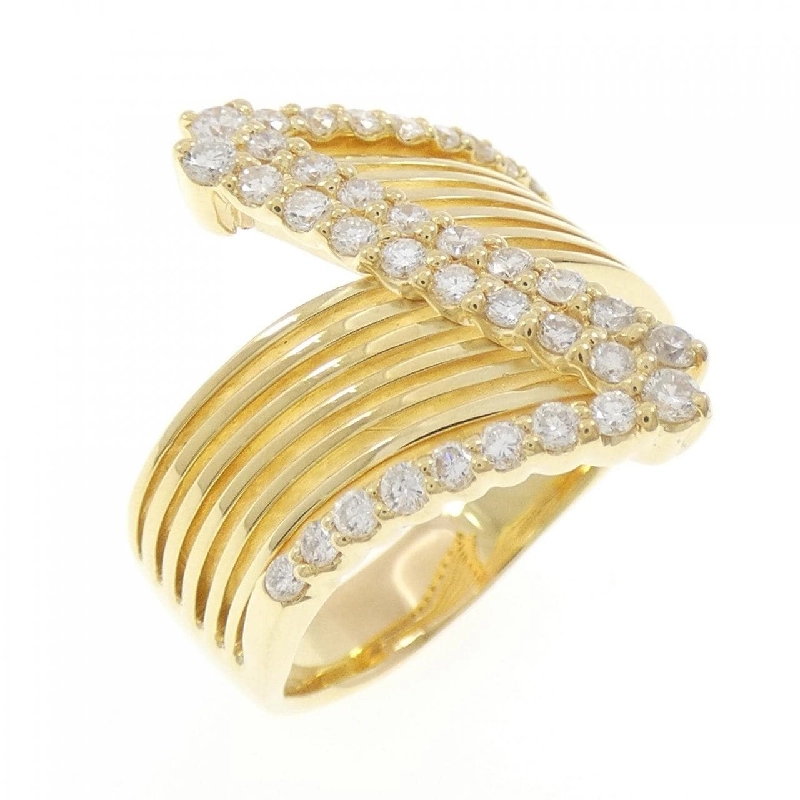 Nhẫn kim cương K18YG 0.70CT - Hàng hiệu Authentic 848863