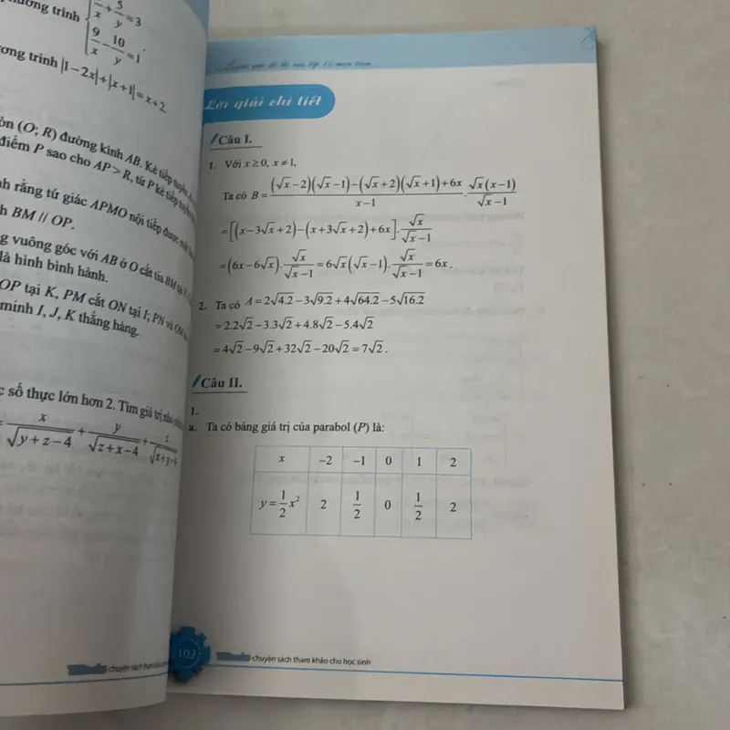 Luyện giải đề thi vào lớp 10 môn Toán 719321