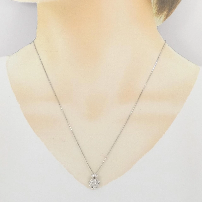 Dây chuyền kim cương PT1000/PT850 0.51CT - Hàng hiệu Chính hãng 863727