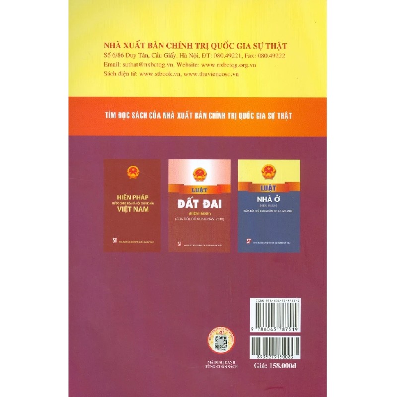 Bộ Luật Dân Sự Năm 2015 Và Các Nghị Định Hướng Dẫn Thi Hành - Quốc Hội 189717