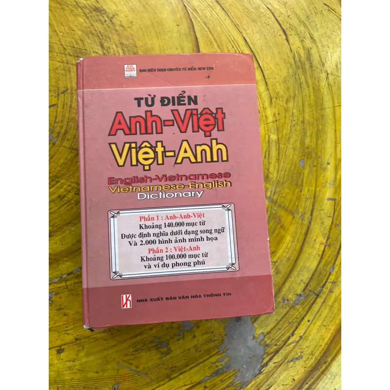 TỪ ĐIỂN ANH - VIỆT VIỆT - ANH 731094