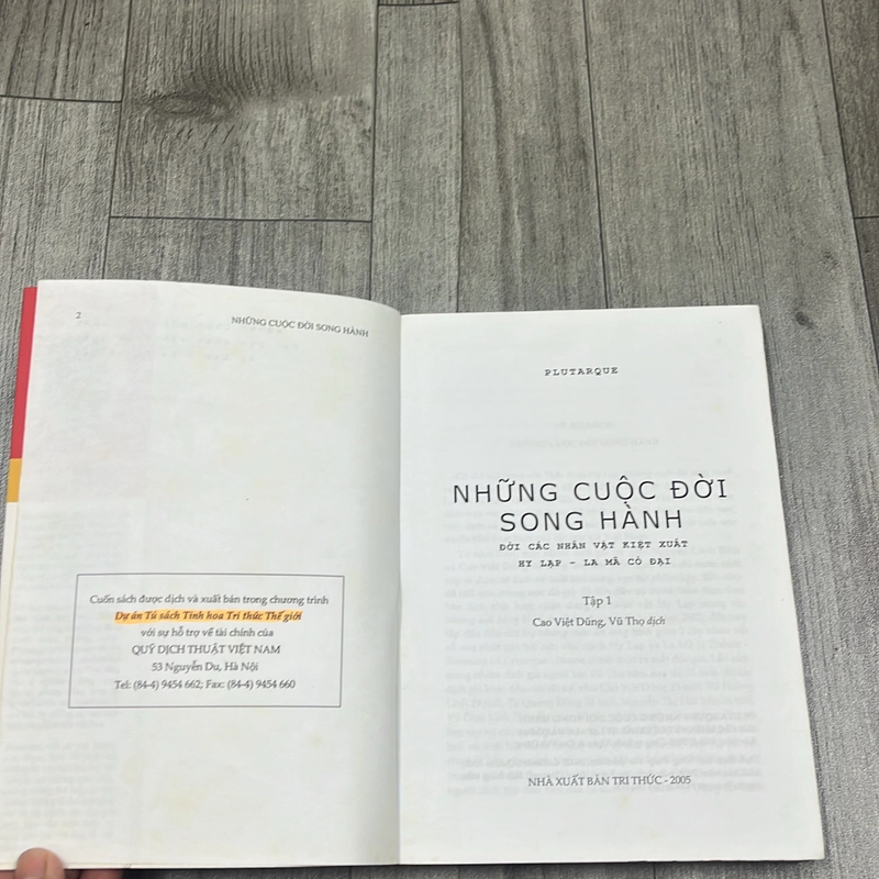 Những cuộc đời song hành tập 1. 3a4 542815