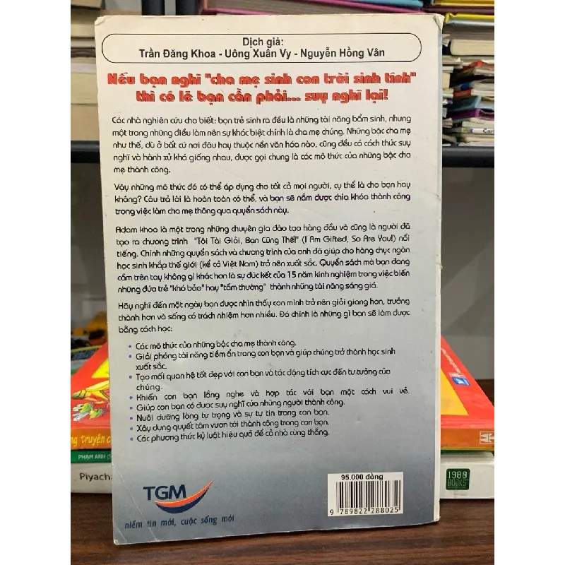 Con cái chúng ta đều giỏi- Adam Khoo Gary Lee 600668