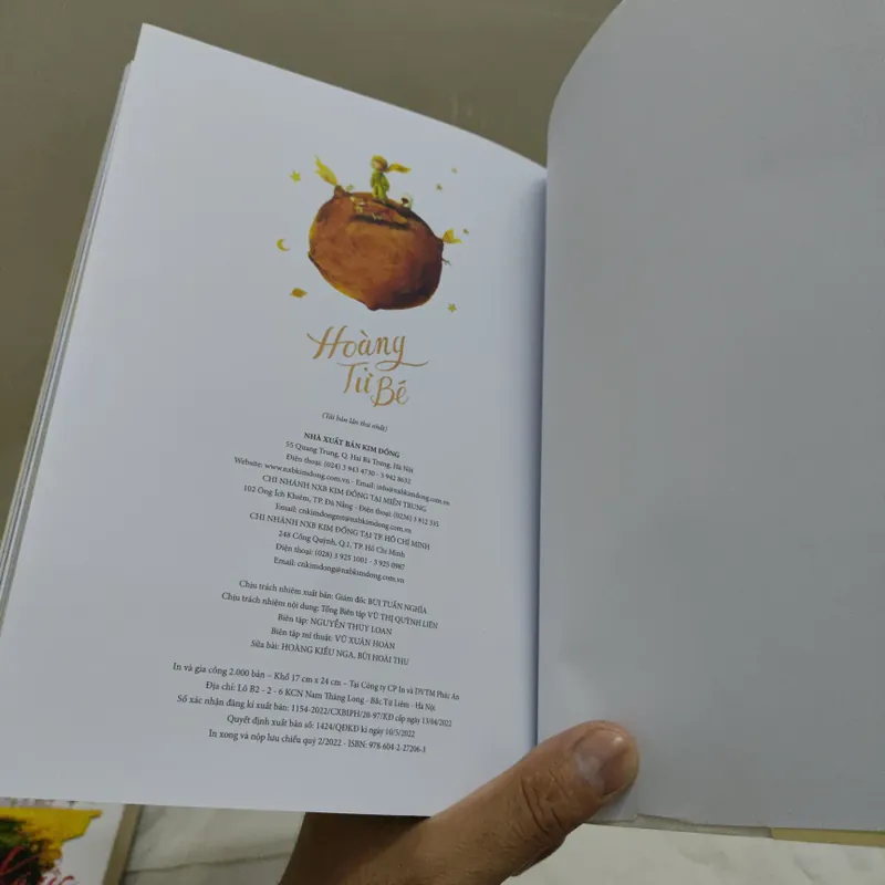 Hoàng Tử Bé - Antoine De Saint - Exupery 562221