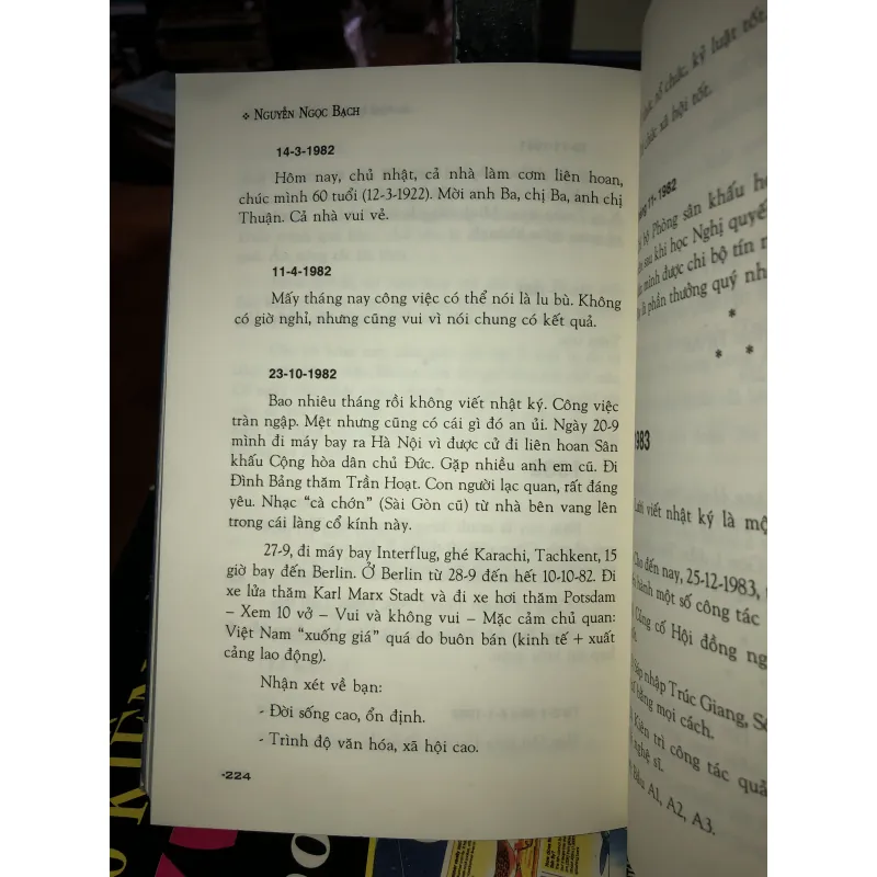Nhật ký dọc đường lưu diễn - Nguyễn Ngọc Bạch 1021902