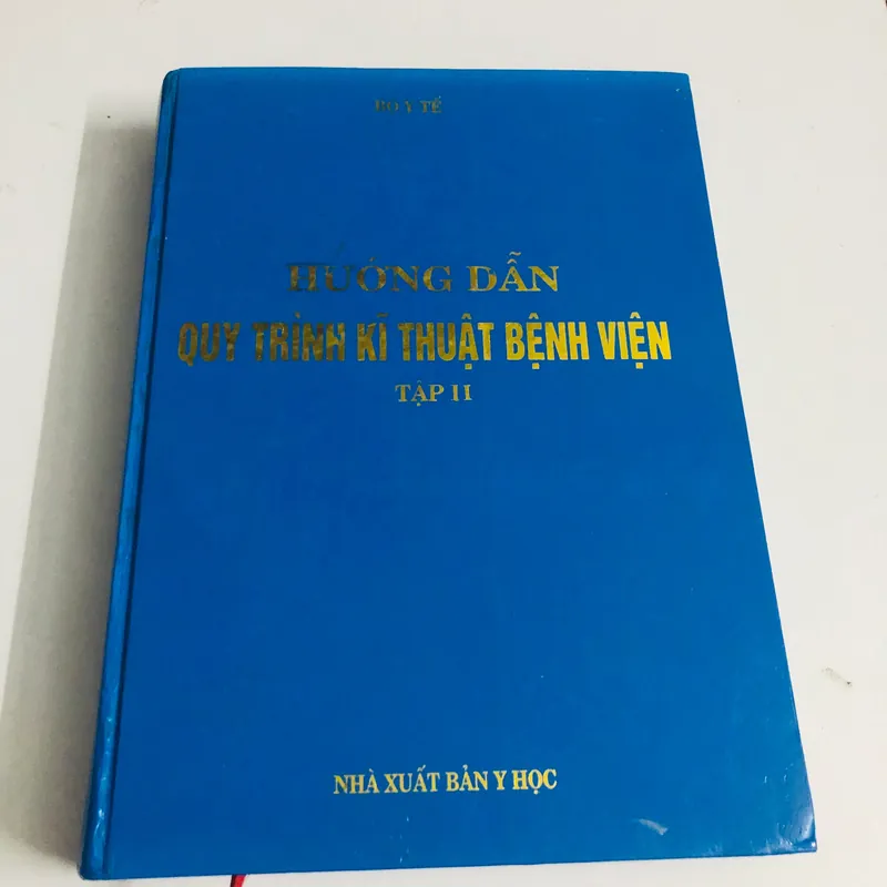 HƯỚNG DẪN QUY TRÌNH KĨ THUẬT BỆNH VIỆN ( T2) 565279