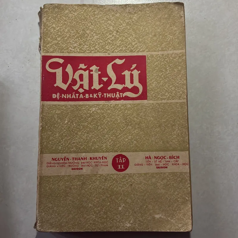 Phục lý đệ nhất A B và kỹ thuật (sách trước 75) 745350