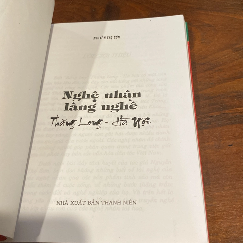 NGHỆ NHÂN LÀNG NGHỀ THĂNG LONG - HÀ NÔI (XB 2010) 508939