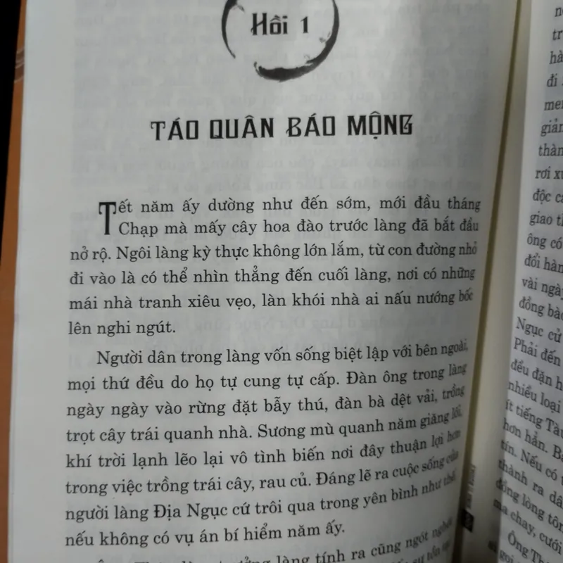 cuốn tiểu thuyết "Tết ở làng Địa Ngục" của tác giả Thảo Trang.  563848