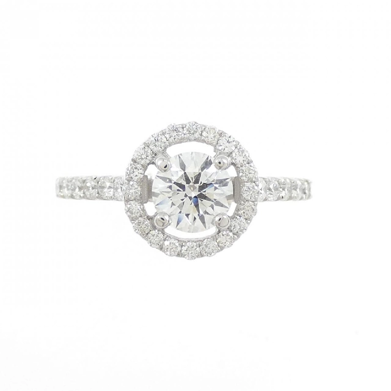 Nhẫn kim cương PT950 0.513CT E IF EXT H&C - Hàng hiệu Authentic 873989