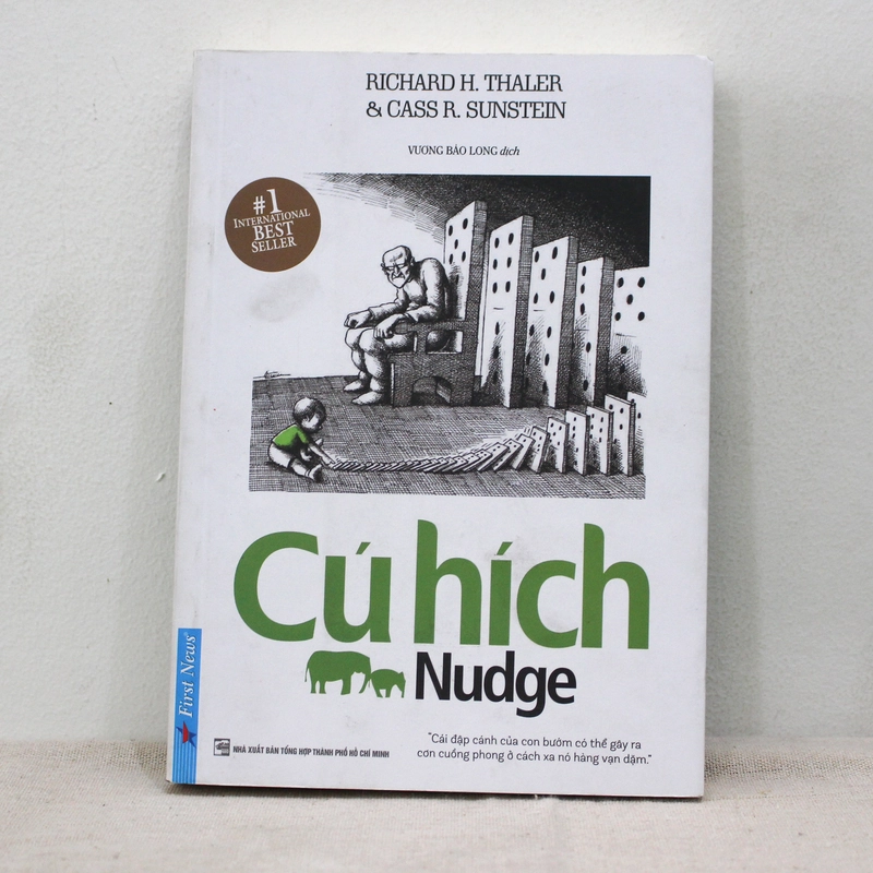 Cú hích Nudge - Sách kinh tế - Sách cũ thanh lý mới 85% 505073
